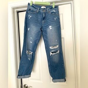 KanCan Distressed Boyfriend Jeans NWOT